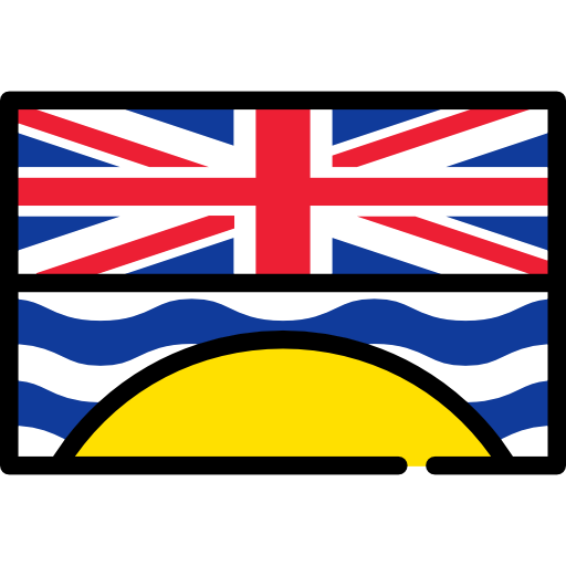 British columbia Flags Rectangular icon