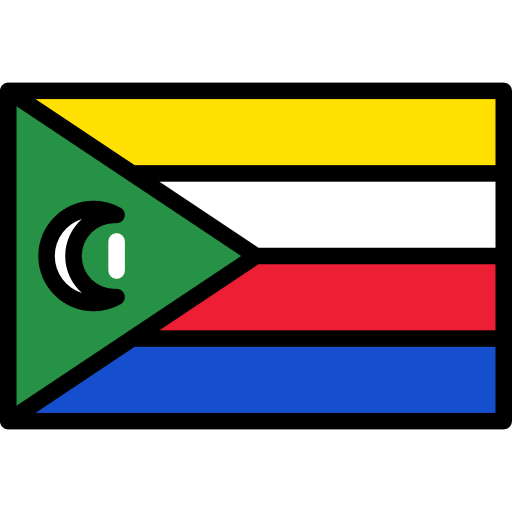 komoren Flags Rectangular icon