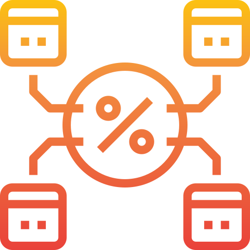 Percentage itim2101 Gradient icon