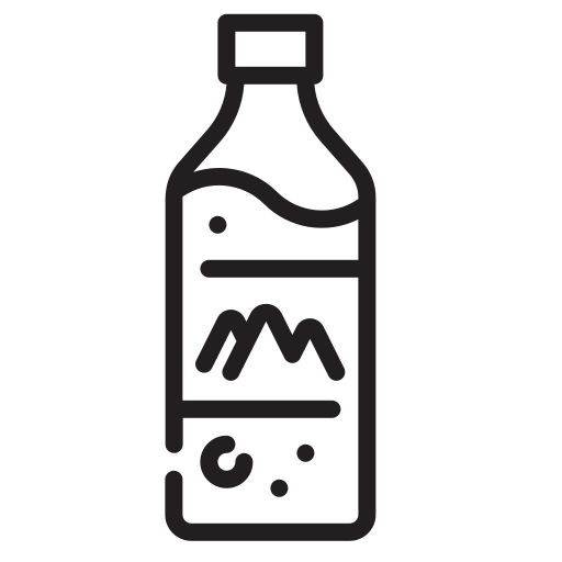 Бутылка с водой Wanicon Lineal иконка