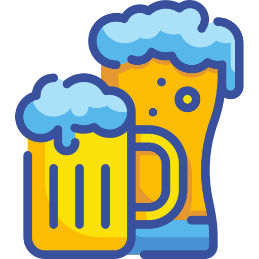 ビール Wanicon Lineal Color icon