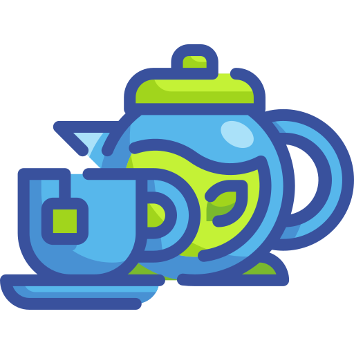 お茶 Wanicon Lineal Color icon
