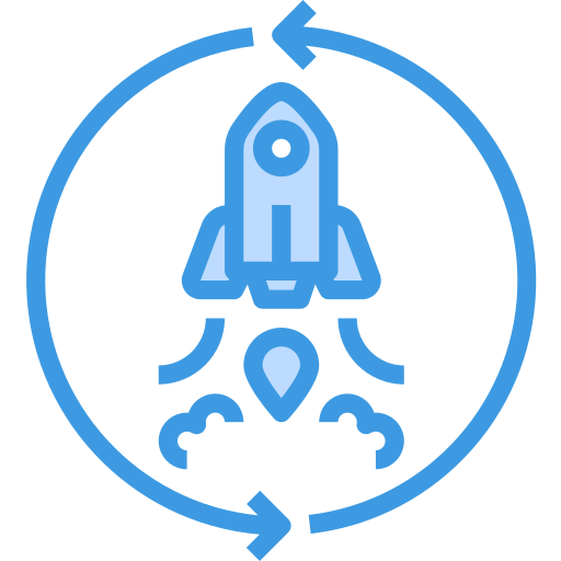로켓 itim2101 Blue icon
