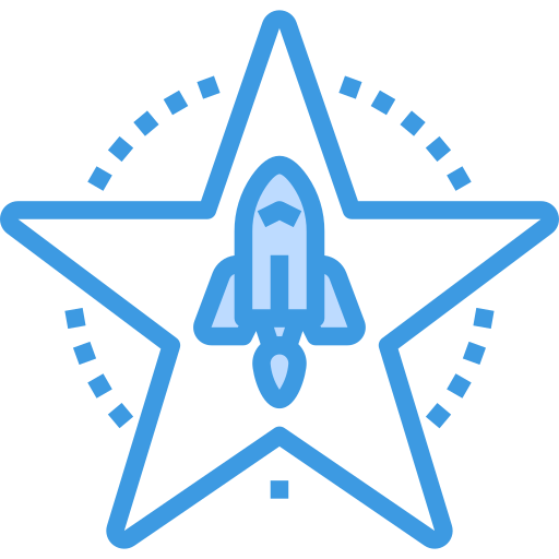 Estrella itim2101 Blue icono