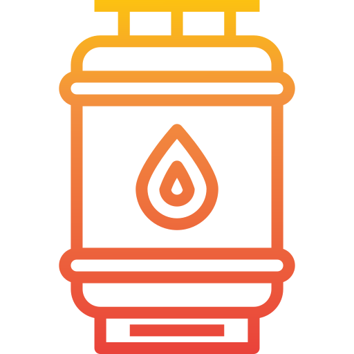 bombola del gas itim2101 Gradient icona