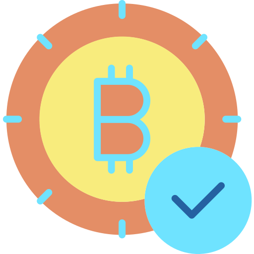 bitcoin Icongeek26 Flat Icône