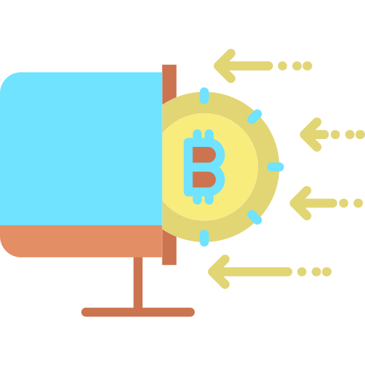 Bitcoin Icongeek26 Flat icon