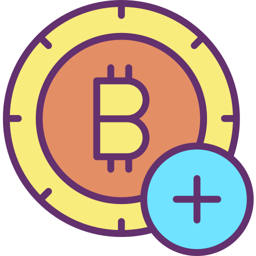 Bitcoin Icongeek26 Linear Colour icon