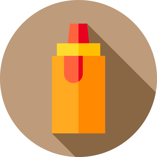 Sauce Flat Circular Flat icon
