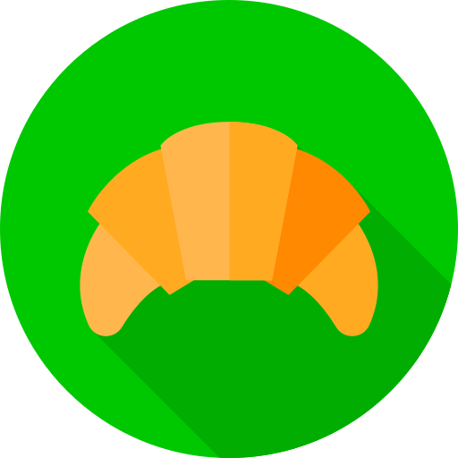 rogalik Flat Circular Flat ikona