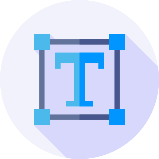 textwerkzeug Flat Circular Flat icon
