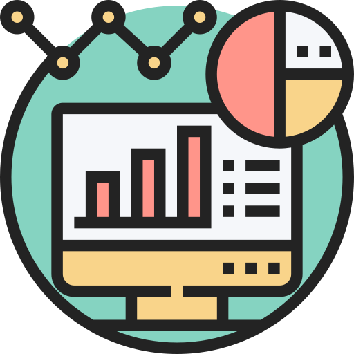 Data analysis Meticulous Lineal Color icon