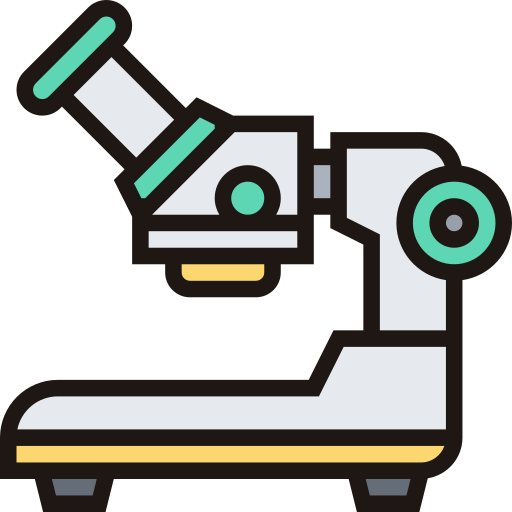 microscopio Meticulous Lineal Color icona