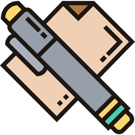 Pen Meticulous Lineal Color icon