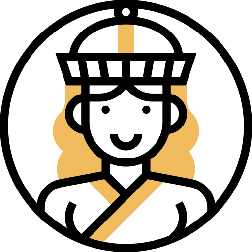 モンゴル Meticulous Yellow shadow icon