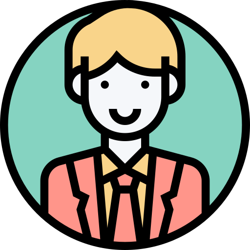 Businessman Meticulous Lineal Color icon
