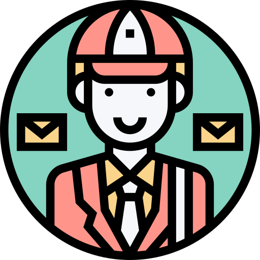 Mailman Meticulous Lineal Color icon