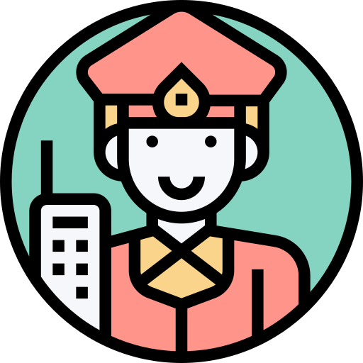 polizei Meticulous Lineal Color icon