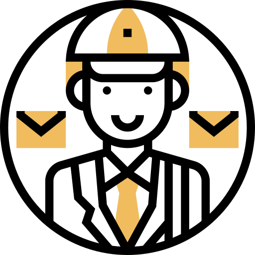 Mailman Meticulous Yellow shadow icon