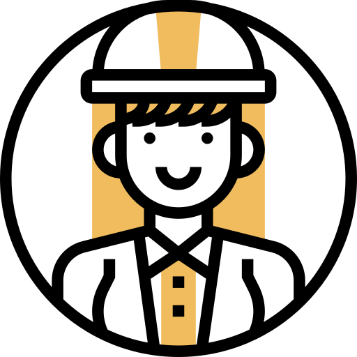 Ingeniero Meticulous Yellow shadow icono