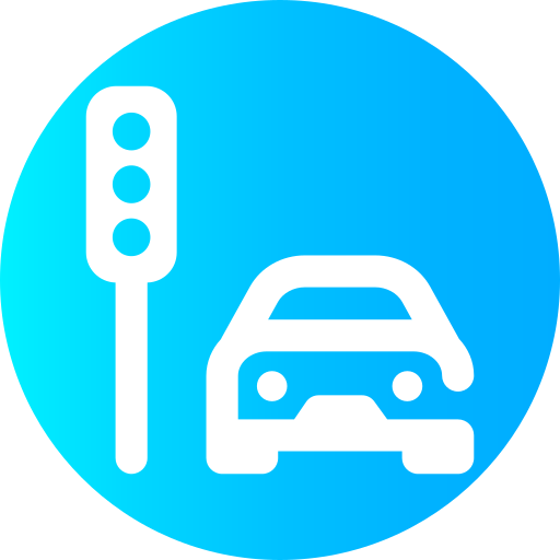 Traffic light Super Basic Omission Circular icon