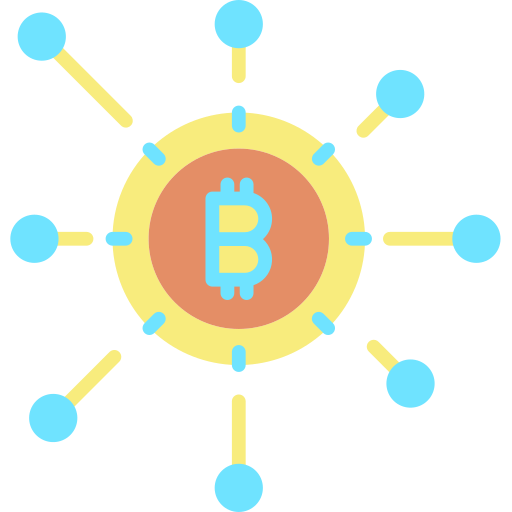 bitcoin Icongeek26 Flat icono