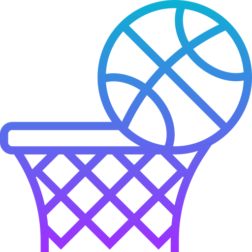 basketbal Meticulous Gradient icoon