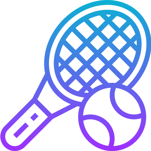 tennis Meticulous Gradient icoon