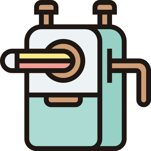 Sharpener Meticulous Lineal Color icon