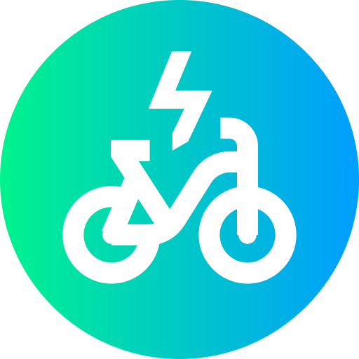 電動自転車 Super Basic Straight Circular icon