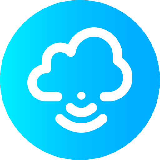 Nube Super Basic Omission Circular icono