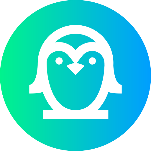 ペンギン Super Basic Straight Circular icon