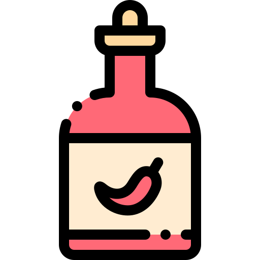 Tabasco Detailed Rounded Lineal color icon