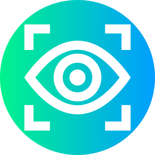 Vision Super Basic Straight Circular icon