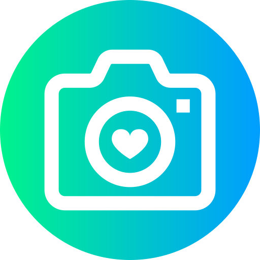 Photo camera Super Basic Straight Circular icon