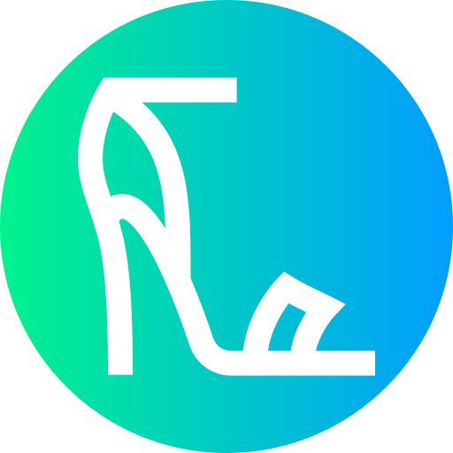 High heels Super Basic Straight Circular icon