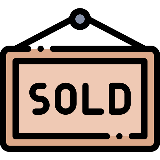 Sold Detailed Rounded Lineal color icon