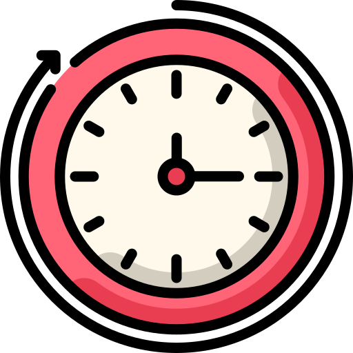 Reloj de pared Special Lineal color icono