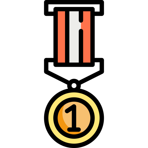złoty medal Special Lineal color ikona