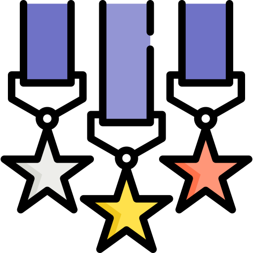 médaille Special Lineal color Icône