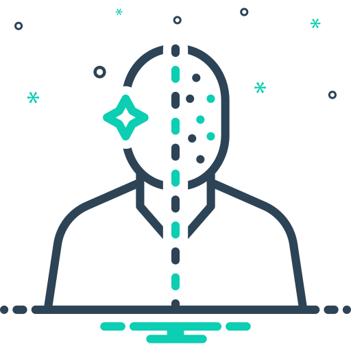 rostro Generic outline icono