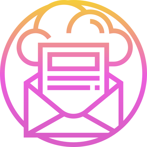 郵便 Meticulous Gradient icon