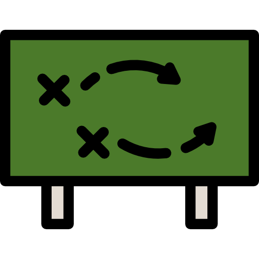 Tactics Detailed Rounded Lineal color icon