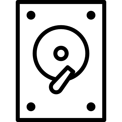 Hard disc  icon