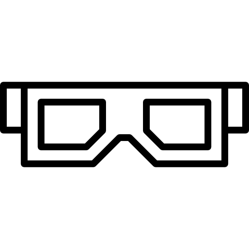 3d glasses  icon