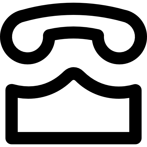 telefon Vector Market Bold Rounded ikona