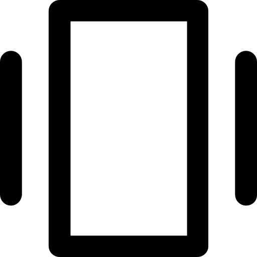 smartphone Vector Market Bold Rounded Ícone