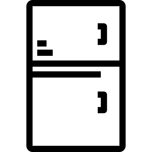 refrigerador Detailed Straight Lineal icono