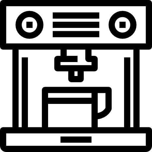 커피 머신 Detailed Straight Lineal icon