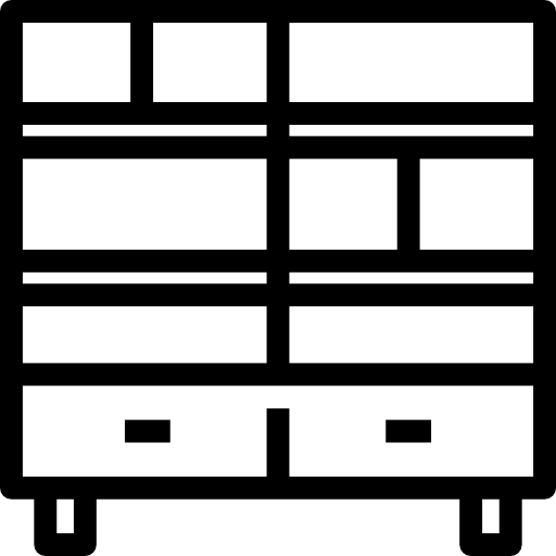 クローゼット Detailed Straight Lineal icon